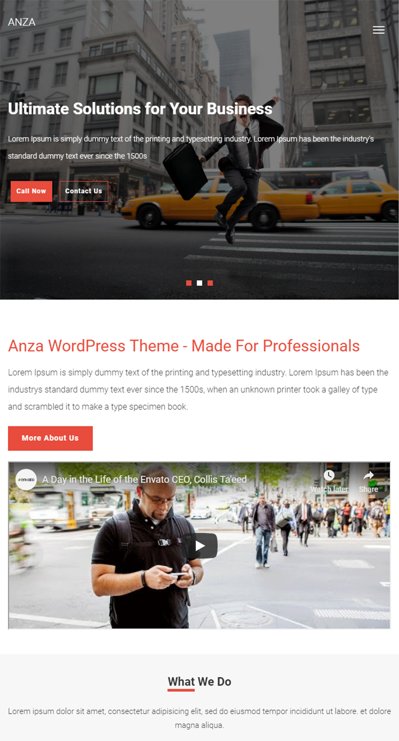 CodeTides WordPress Theme