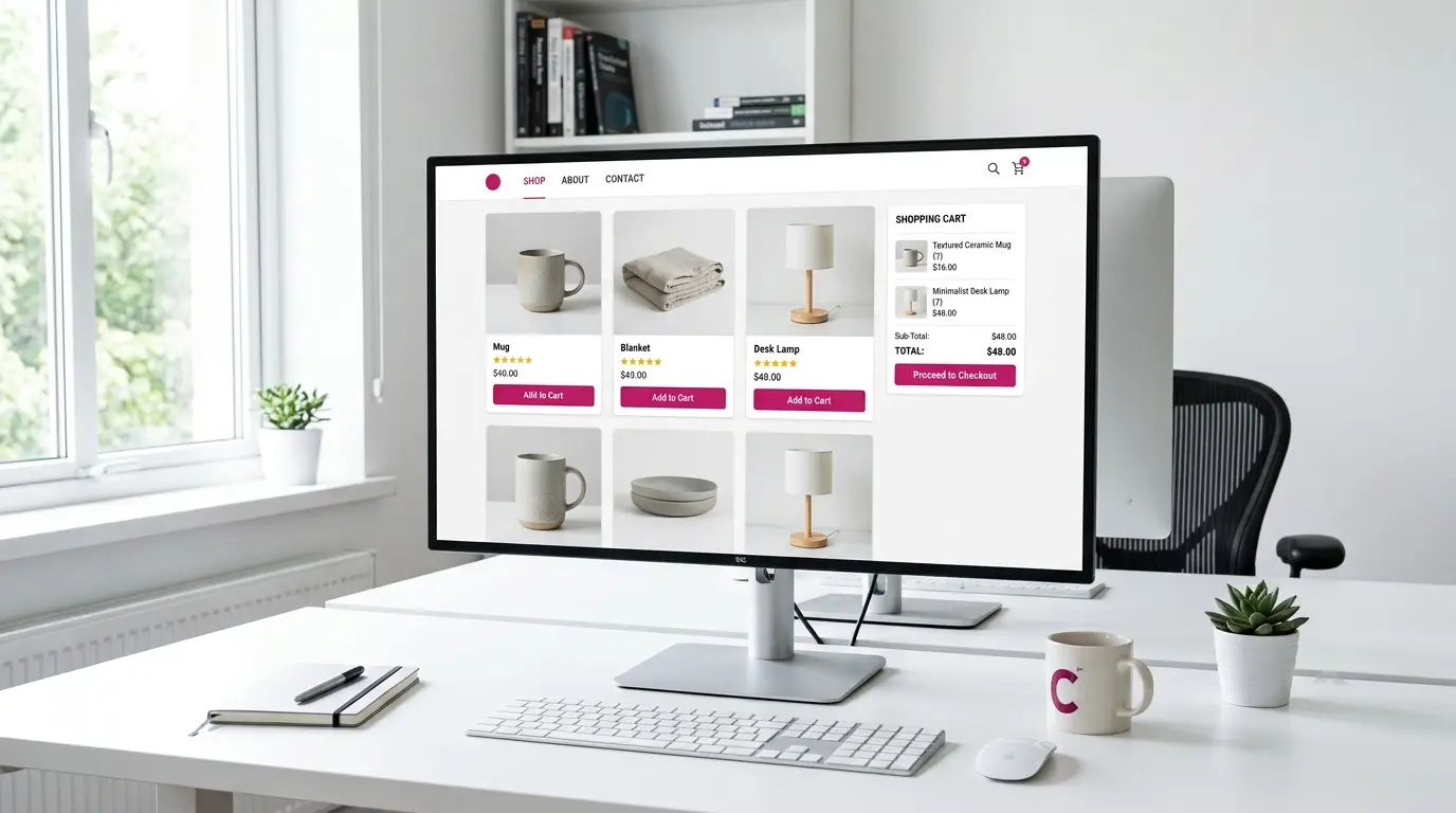 WooCommerce developer working on custom store development for agency clients